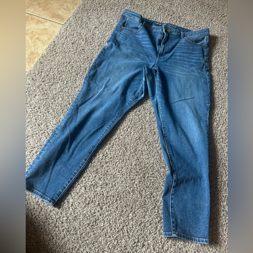 American eagle super hi rise jegging